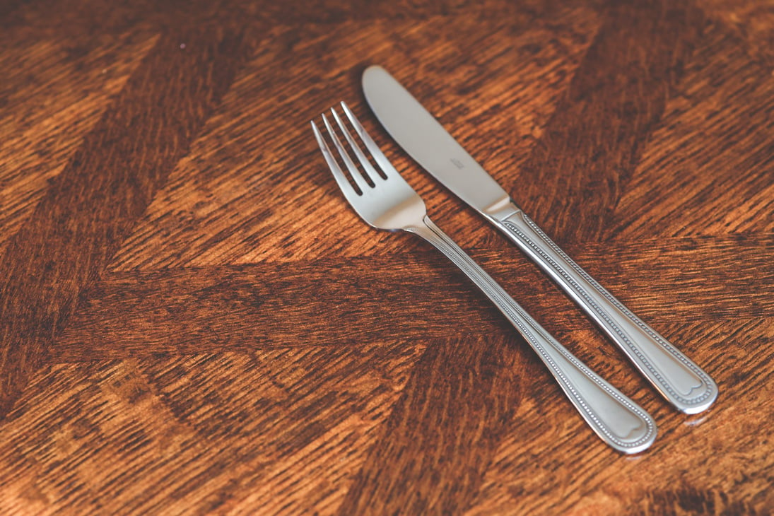 Silver Kinve & Fork